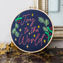 Joy to the World Soulful Hoop Stitch Kit