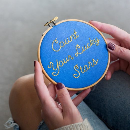 Count Your Lucky Stars Stitch Kit