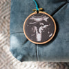 Baby Scan Photo Embroidery Hoop