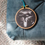 Baby Scan Photo Embroidery Hoop