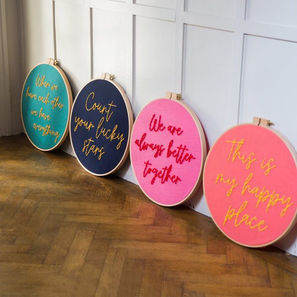 Whatever Our Souls are sale Made of ... Embroidery Hoop Sign