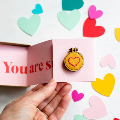 Mini Heart Message in a Box