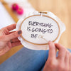 Everything Is Going To Be OK Mini Motivator Stitch Kit - Make & Mend