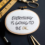 Everything Is Going To Be OK Mini Motivator Stitch Kit - Make & Mend