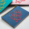 Embroidered Initial Journal