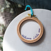 Baby Scan Photo Embroidery Hoop